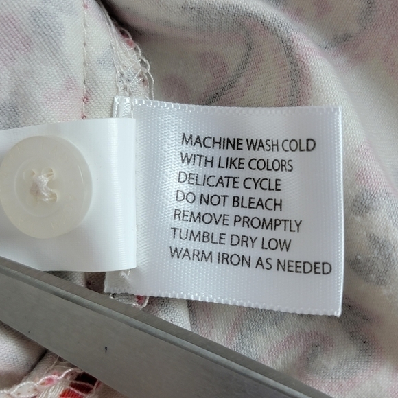 Lady Hagen Tango Red Woven Paisley Print Golf Skirt/Skort Sz 8 - Picture 13 of 14